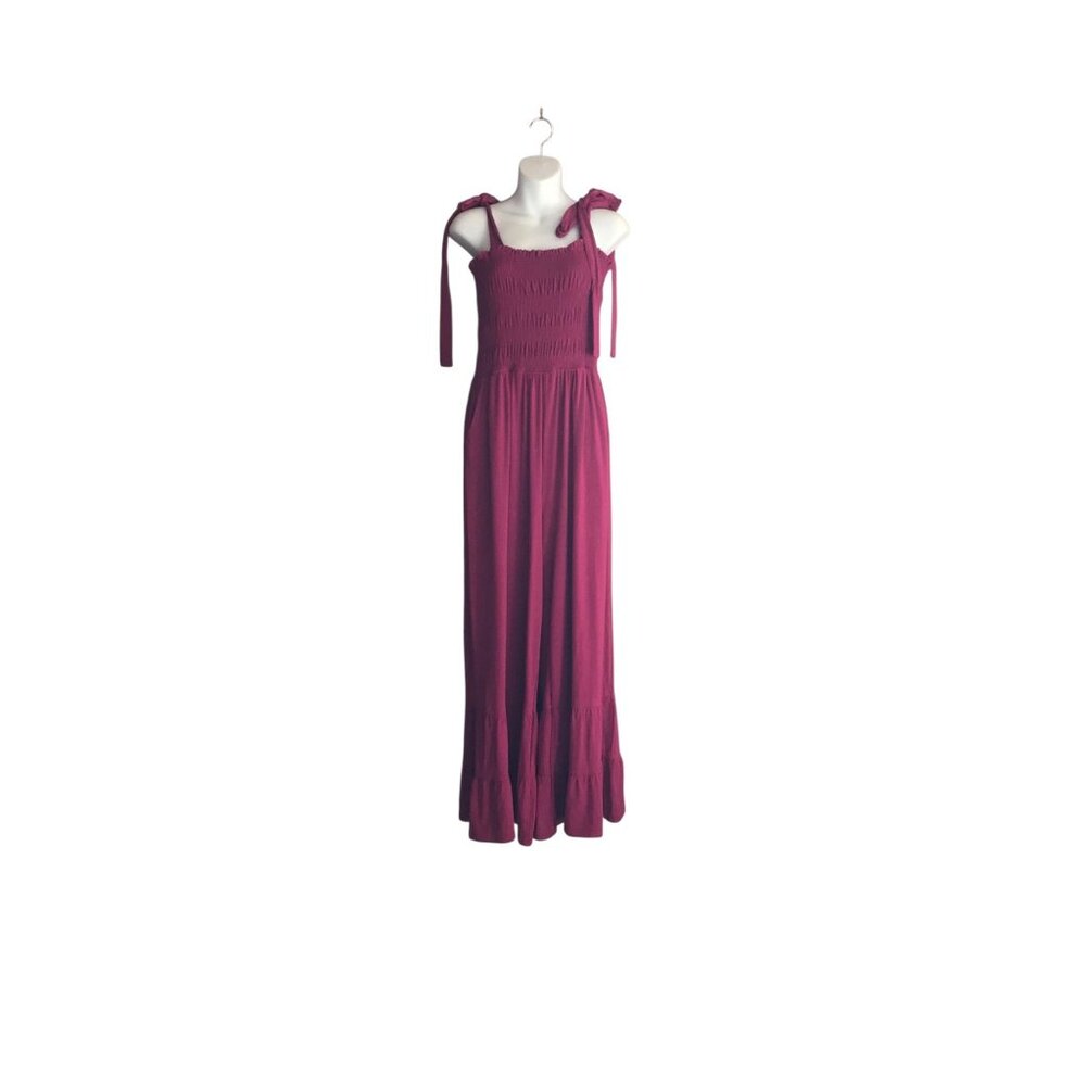 White Birch Pink Wide Leg Jumpsuit